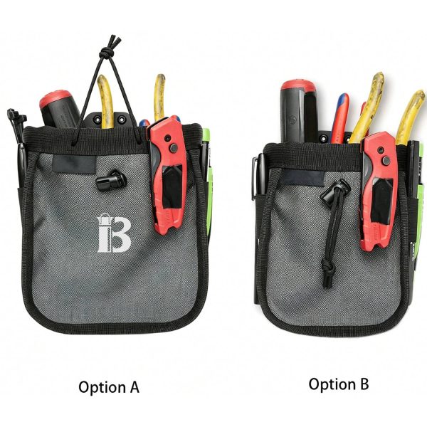 Canvas Belt Clip Utility Pouch