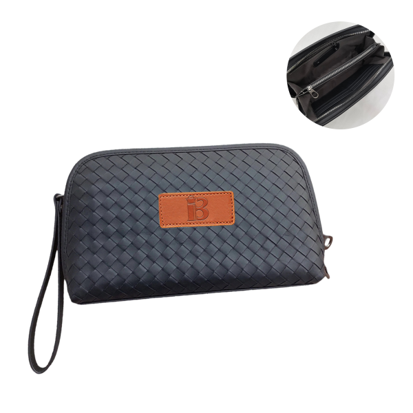 未标题-2_1777866484222.png Men's Genuine Leather Hand-Woven Bag