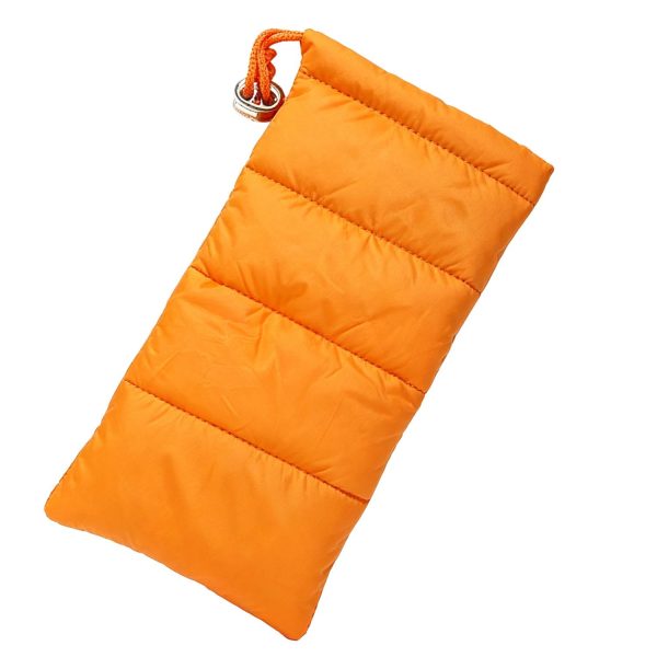 Down Cotton Warm Anti-Freeze Outdoor Phone Pouch