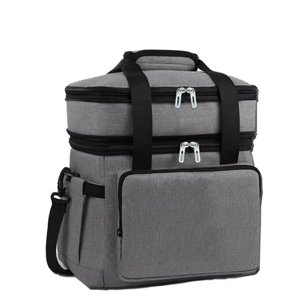 18L Oxford Double Deck Cooler Bag