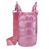 粉色_1781689693737.jpg Women's Puffer Water Bottle Sling Bag