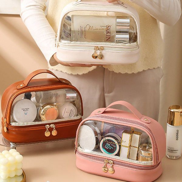 Waterproof Spacious Travel Cosmetic Bag
