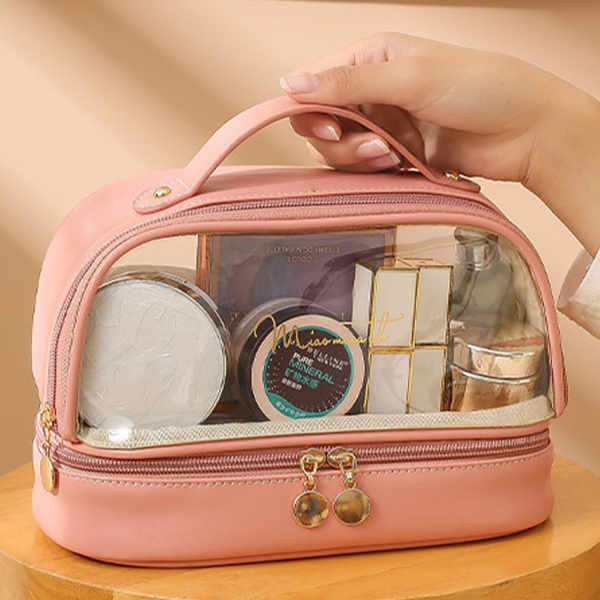 Waterproof Spacious Travel Cosmetic Bag