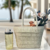 Handcrafted Mini Straw Tote Bag