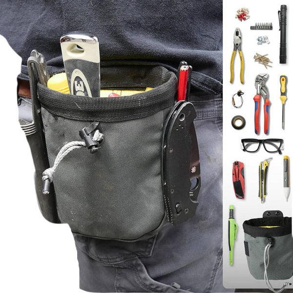 细节图_1781158050235.jpg Canvas Belt Clip Utility Pouch