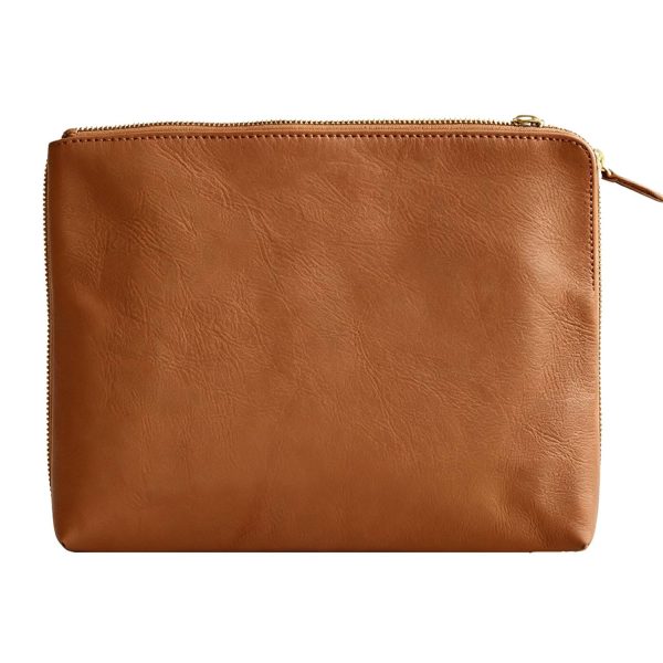 褐色_1781753528850.jpg Women's Business PU Leather Clutch