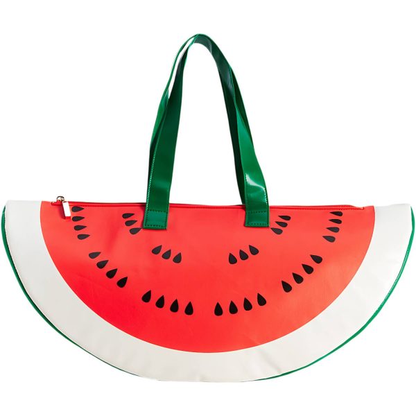 PU Leather Fruit Shape Insulated Lunch Bag