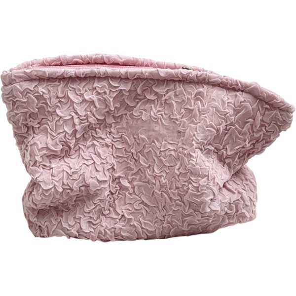 Women's Polyester Portable Zipper Cosmetic Bag