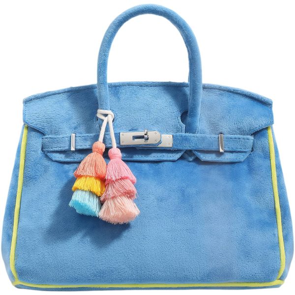 附图3_1778725674948.jpg Women Plush Large Capacity Tote Bag
