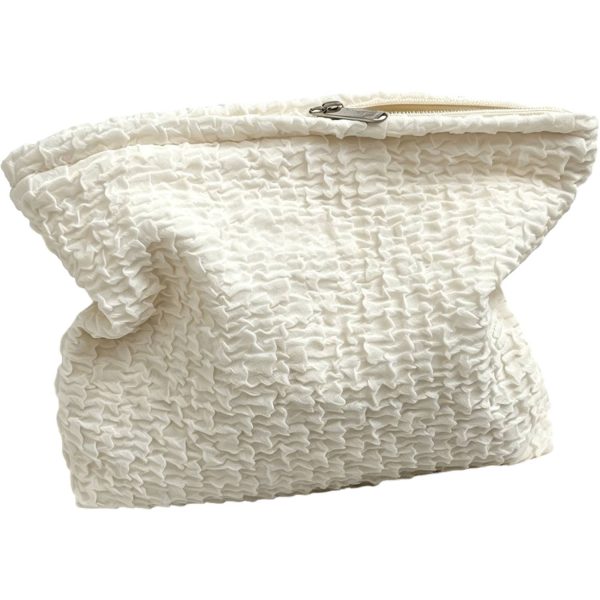 Women's Polyester Portable Zipper Cosmetic Bag