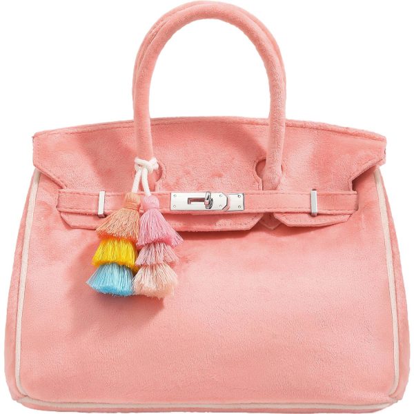 附图4_1778725690468.jpg Women Plush Large Capacity Tote Bag