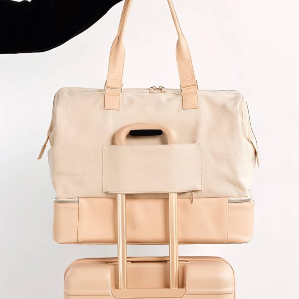 Large Waterproof Wet Dry Separated Crossbody Bag
