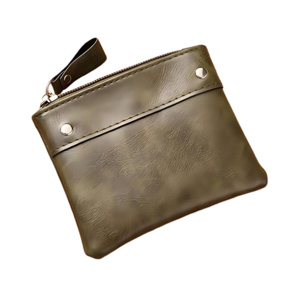 颜色图绿色_1779871533893.jpg Mini PU Leather Coin Purse with Handle