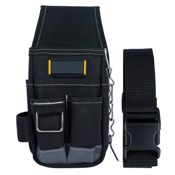 黑色_1780904586364.jpg Mini Canvas Multi-Pocket Electrician Tool Pouch