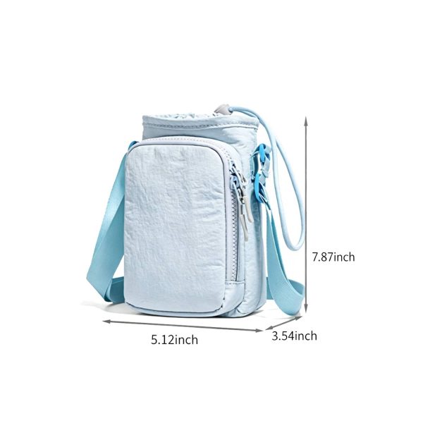 Oxford Water Bottle Crossbody Bag