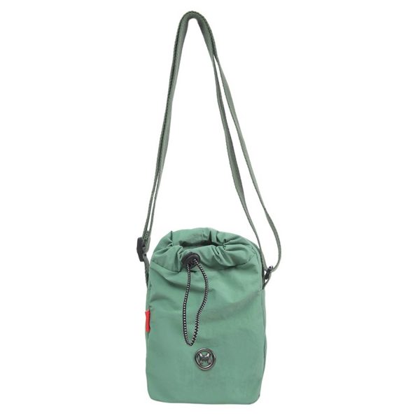 Nylon Drawstring Crossbody Bag
