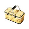 25L Oxford Insulated Picnic Basket