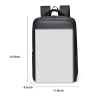 15.6 Inch Water Resistant Travel Laptop Backpack