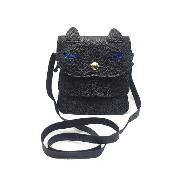 2_1782482886569.jpg PU Leather Fox Shape Crossbody Bag for Kids