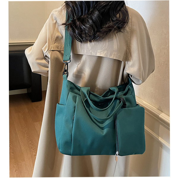 Nylon Large Capacity Tote Bags with Adjustable Strap