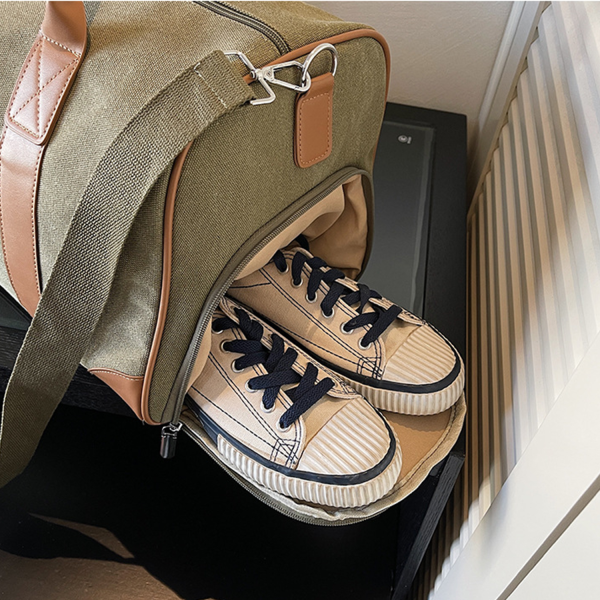 4-7_1783849385224.png Canvas Travel Duffel Bag with Shoe Compartment