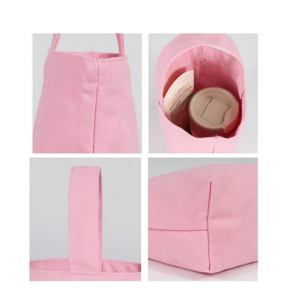 Custom Canvas Single Handle Tote Bag