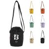 Nylon Drawstring Crossbody Bag