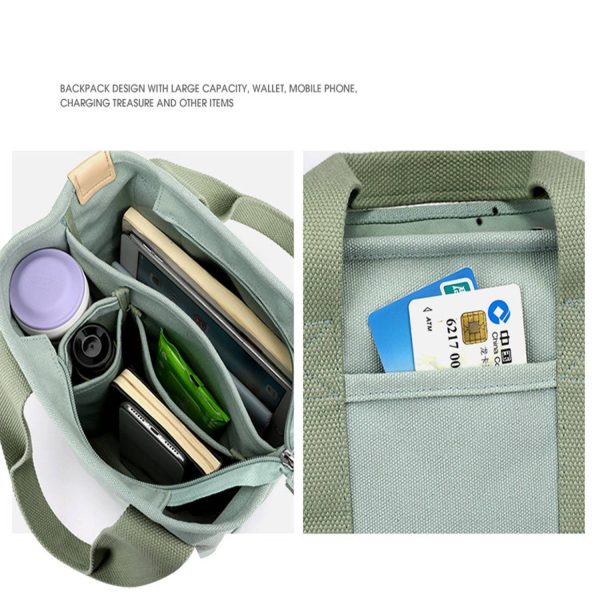 d_1783329349813.jpg Multi-Pocket Canvas Mini Tote Bag