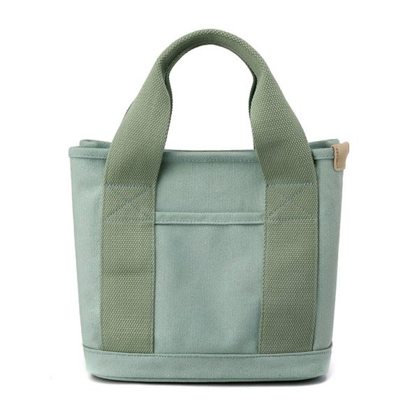 green_1783329239828.jpg Multi-Pocket Canvas Mini Tote Bag