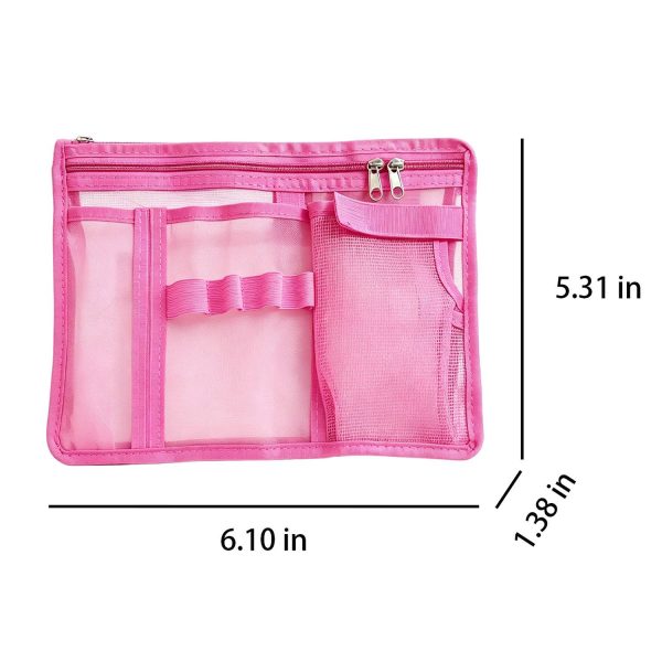 尺寸图_1783327429555.jpg Nylon Multi-Pocket Purse Organizer Insert