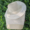 白色_1775403969834.png Women’s Beach Sun Hat Straw Tote Set
