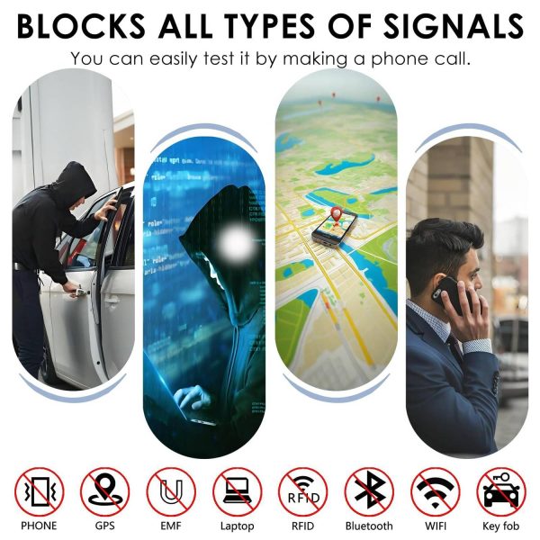 PVC 5-Piece Set Waterproof Signal Shielding Bag