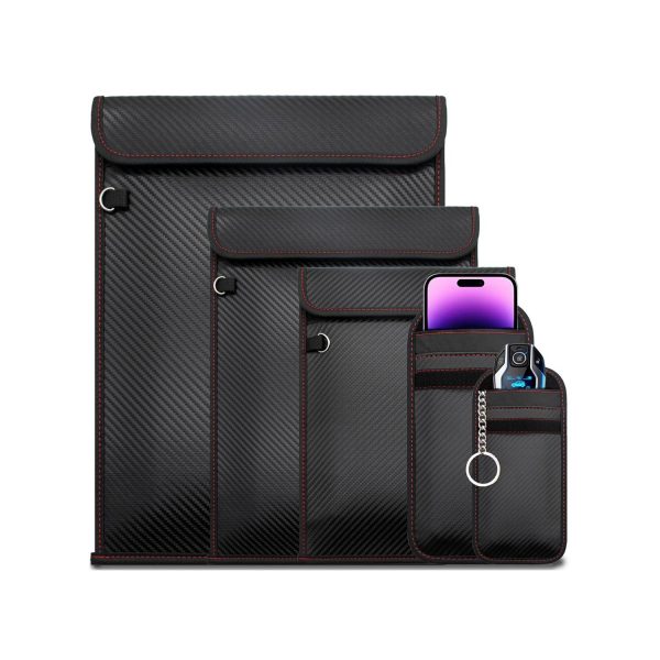 PVC 5-Piece Set Waterproof Signal Shielding Bag