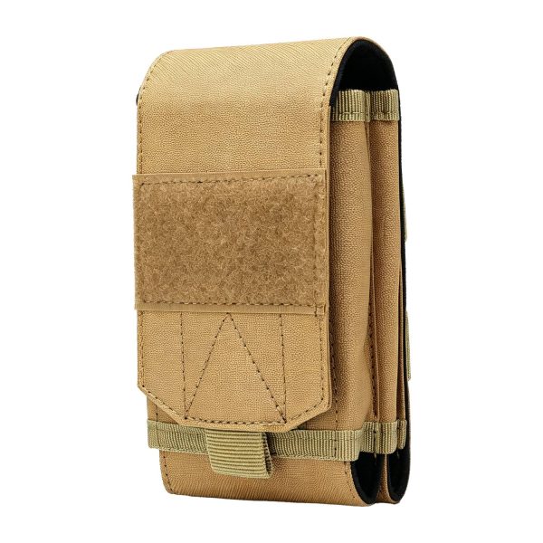 Double Layer Tactical Nylon Phone Pouch