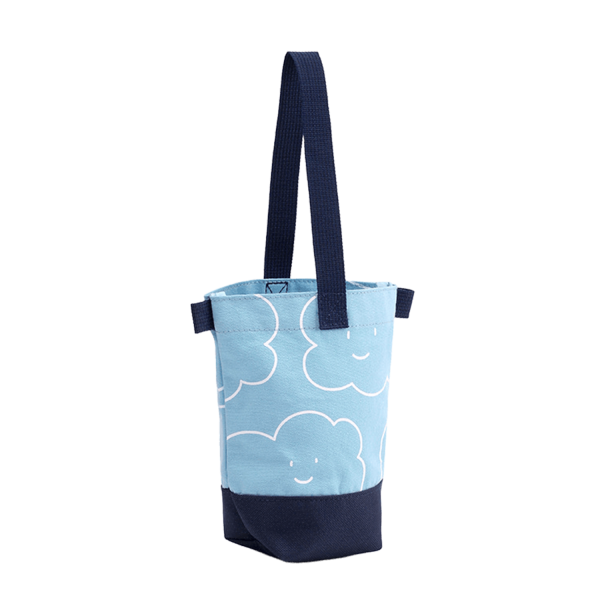 Canvas Printed Water Bottle Pouch