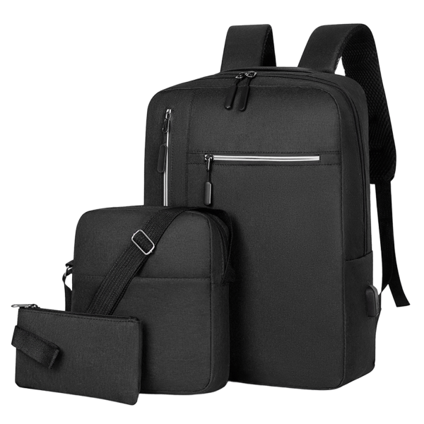 1_1786950639370.png 3-Piece Oxford USB Charging Laptop Backpack Set