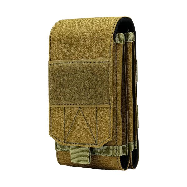 Double Layer Tactical Nylon Phone Pouch