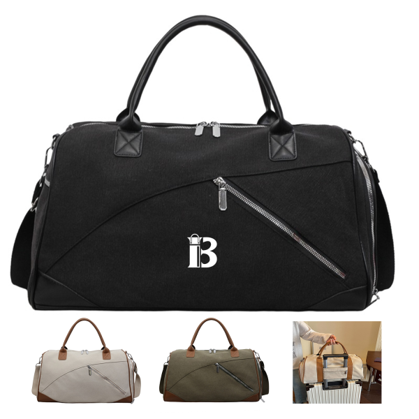 3-1_1784434394294.png Canvas Travel Duffle Bag with Shoes Compartment