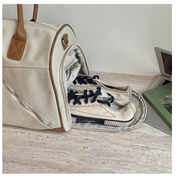 3-7_1784434423773.png Canvas Travel Duffle Bag with Shoes Compartment