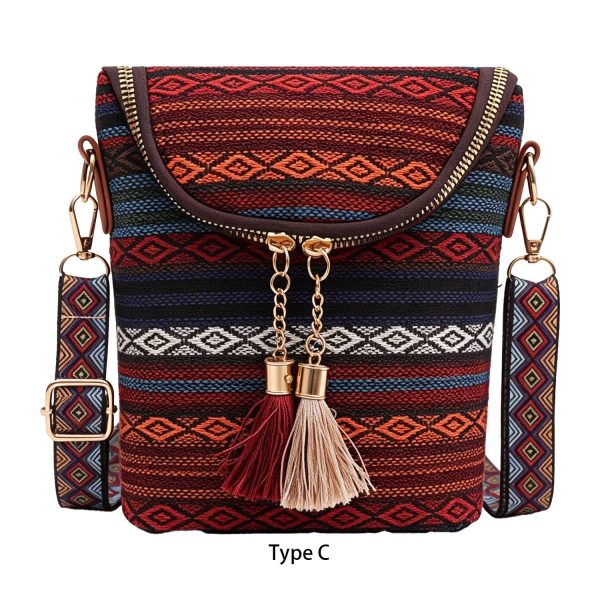 Bohemian Adjustable Crossbody Bag