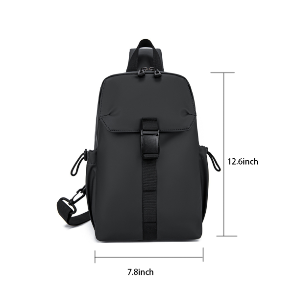 Water-Resistant Sling Crossbody Bag
