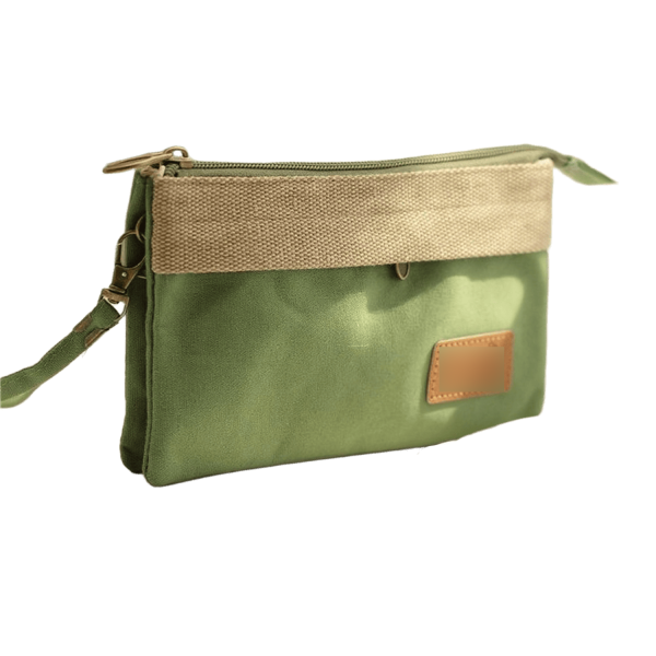 Cotton Multi-Layer Cosmetic Hand Pouch