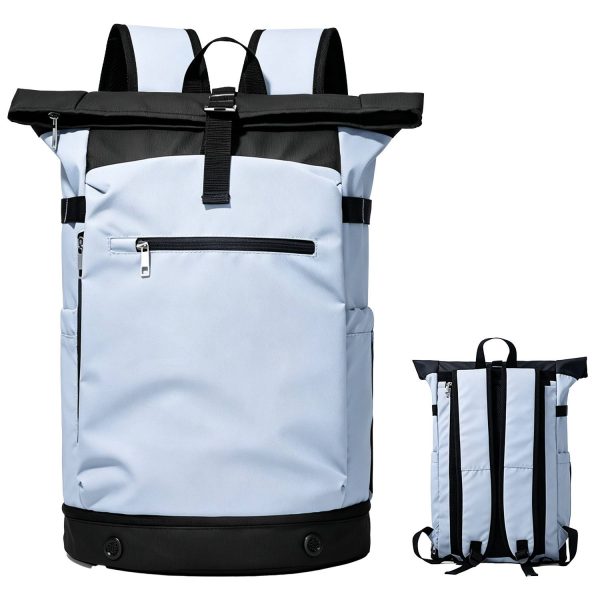 Spandex Sports Roll-Top Backpack