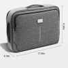 Business RPET Laptop Backpack with Concealed Straps