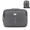 Business RPET Laptop Backpack with Concealed Straps