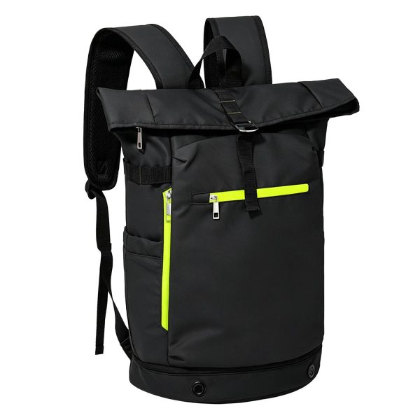 Spandex Sports Roll-Top Backpack