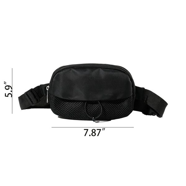 size_1785207177501.jpg Waterproof Sport Nylon Waist Bag