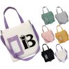 Custom Casual Canvas Shoulder Tote Bag