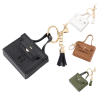 PU Leather Mini Purse Keychain