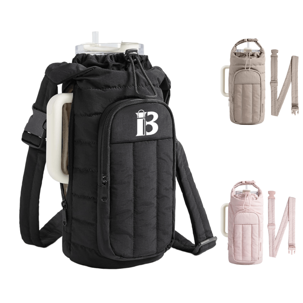 Outdoor Down Water Bottle Crossbody Bag